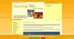 Desktop Screenshot of apartments-mila.com